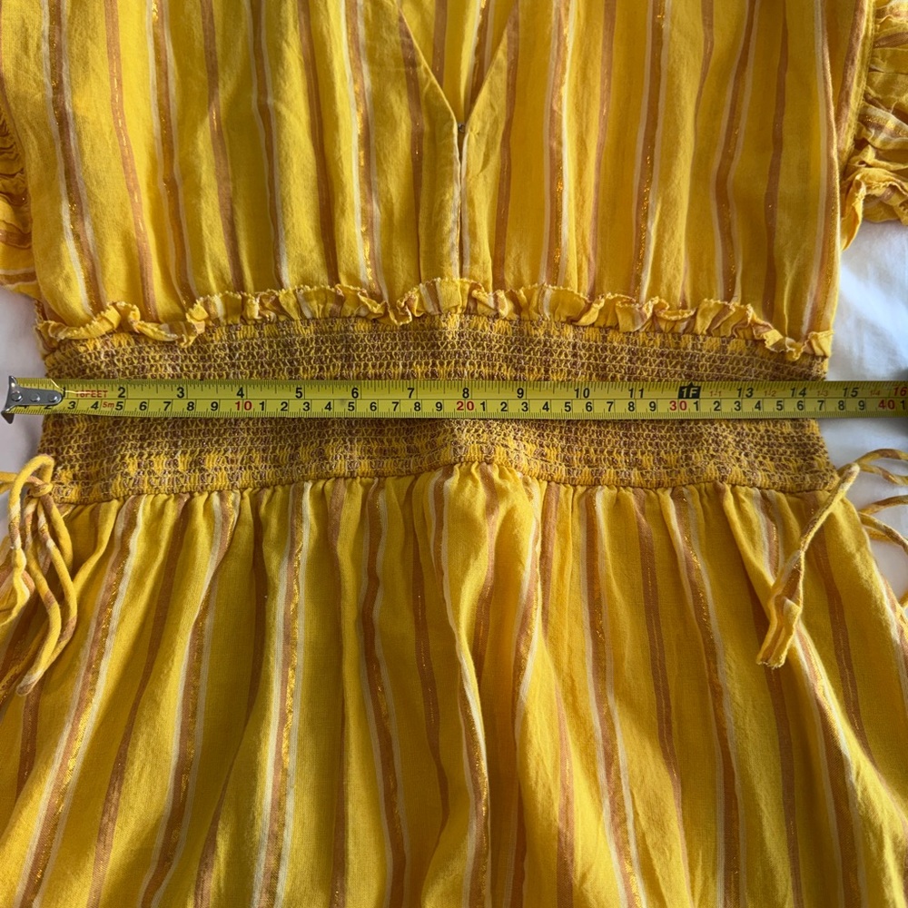 Sunflower yellow and gold Saylor dress NWOT size Medium - Picture 4 of 6
